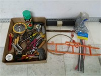 Assorted Tools - Drivers - Paint - Blades - Ect