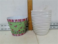 Qty (2) Ceramic Vases