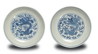 Pair of Imperial Chinese Plates, Daoguang