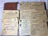 War Ration Book Collection