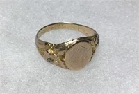 Vintage Signia 10kt Yellow Gold Ring