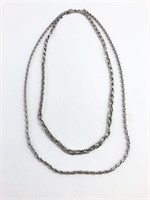 D'Orlan Silver Tone Necklace