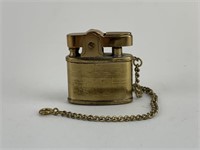 Vintage Pacton Brass Chain Lighter