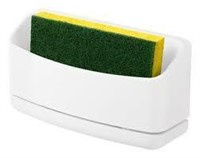 "As Is" Command Under Sink Sponge Caddy, White,