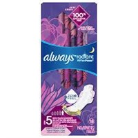 Always Radiant Sanitary Pads With Wings