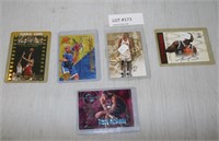5 AUTOGRAPH BASKETBALL CARDS - MOSTLY ROOKIES