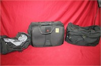 3pc Bags; Swiss, Sports Illustrated, etc