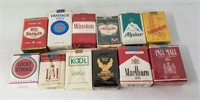 12 "Packs" Of Vintage Cigarettes