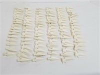 100 Plastic Practice Arrowheads Archery Tips