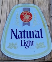 Beautiful Vintage "Natural Light" Beer Mirror
