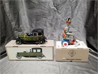 Lot Of 2 Paya Reroduction Tin Toys In Boxes