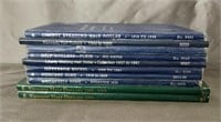 Lot Of 10 US Coin Collector Books