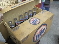 Miller Lite beer case w/ Richard Petty Pepsi botts