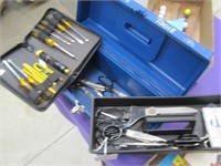 Grandmas tool box of scissors - tool case
