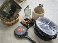 Lisk roaster, jug, decor fry pan, basket