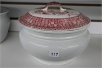 ROYAL  IRON STONE CHAMBER POT WITH LID