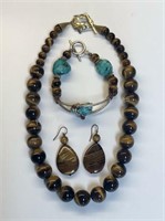 Tiger Eye and Turquoise