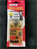 New 144 Pentel 0.5mm Pencil refill leads