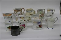 LOT OF CREAMERS AND SMALL CUP