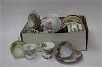 LOT OF ASSORTED CUPS AND SAUCERS