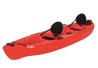 New Lifetime Beacon 12ft Red Tandem 2 Person Kayak