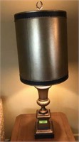 PAIR OF BRASS COLORED LAMPS
