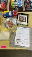 Britta filter, picture frames, tervis cup, misc