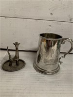 Lot of Vintage Pewter Items