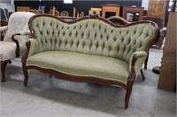 EARLY CURVED BACK SETTEE