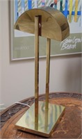 Vintage 20" tall brass desk lamp