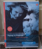 AHA Friends & Family CPR Anytime kit sealed