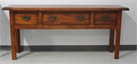 Town & Country Hall / Sofa Table With Drawers