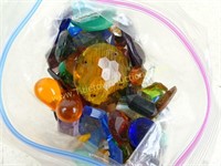 Bag of Gemstones - Likely all costume