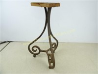 Wrought Iron Table Base - 15" Tall
