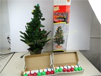 Noma 36" Bubble Lite Christmas Tree with 13