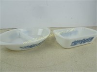 Set of Vintage GlassBake Dishes