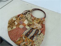 Vintage Possibly Handmade Quilt Purse