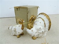 Set of 1960's Turkey Salt and Pepper Shakers