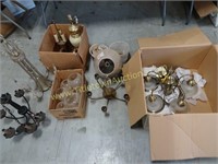 Assorted Light Fixtures / Lamps / and More