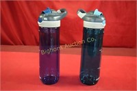 New Contigo 24 Ounce Water Bottles 2pc lot