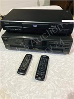 DVD  & CD players w/ remotes