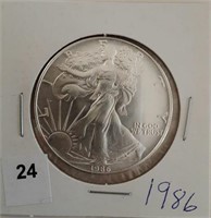 1986 Silver Eagle, 1st Year