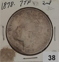 1978 7TF Silver Morgan Dollar