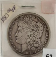 1883CC Silver Morgan Dollar