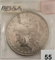 1883S Silver Morgan Dollar