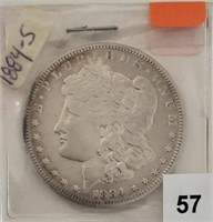 1884S Silver Morgan Dollar