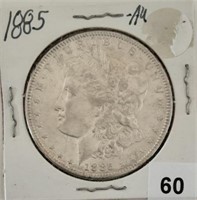 1885 Silver Morgan Dollar