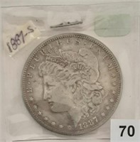 1889S Silver Morgan Dollar