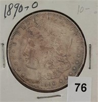 1890O Silver Morgan Dollar