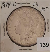 1894O Silver Morgan Dollar, key